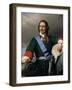 Peter I the Great (1672-1725) 1838-Hippolyte Delaroche-Framed Giclee Print