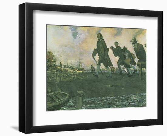 Peter I the Great (1672-1725) 1907-Valentin Aleksandrovich Serov-Framed Premium Giclee Print