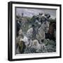 Peter II (1715-30) and the Tsarevna Elizabeth (1709-62) Hunting, 1900-Valentin Aleksandrovich Serov-Framed Giclee Print