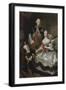 Peter III and Catherine II of Russia with their son Paul, c.1756-Anna Rosina Lisiewska-Framed Giclee Print