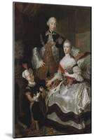 Peter III and Catherine II of Russia with their son Paul, c.1756-Anna Rosina Lisiewska-Mounted Giclee Print