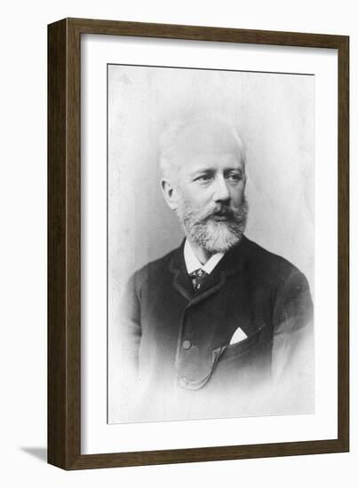 Peter Ilich Tchaikovsky, (1840-189), Russian Composer-null-Framed Giclee Print