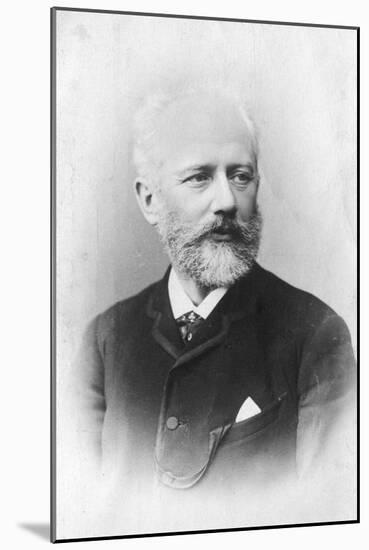 Peter Ilich Tchaikovsky, (1840-189), Russian Composer-null-Mounted Giclee Print