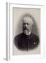 Peter Ilich Tchaikovsky, Russian Composer, Late 19th Century-Charles Reutlinger-Framed Photographic Print