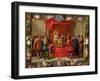 Peter IV, King of Aragon Being Visited by Guillaume-Raymond Moncada-Jan van Kessel-Framed Giclee Print