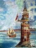 The First Eddystone Lighthouse-Peter Jackson-Giclee Print