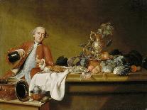 Still life with elegant gentleman-Peter Jakob Horemans-Giclee Print