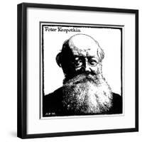 Peter Kropotkin, Russian Anarchist, C1920-null-Framed Giclee Print