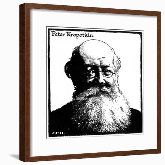 Peter Kropotkin, Russian Anarchist, C1920-null-Framed Giclee Print