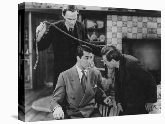 Peter Lorre, Cary Grant, Raymond Massey, Arsenic and Old Lace, 1944-null-Stretched Canvas