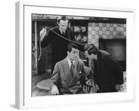 Peter Lorre, Cary Grant, Raymond Massey, Arsenic and Old Lace, 1944-null-Framed Photographic Print