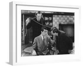 Peter Lorre, Cary Grant, Raymond Massey, Arsenic and Old Lace, 1944-null-Framed Photographic Print