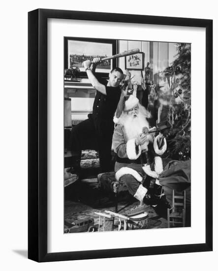 Peter Lorre, Sydney Greenstreet-null-Framed Photographic Print