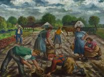 Potato Harvest, 1941-Peter Ludwigs-Laminated Giclee Print