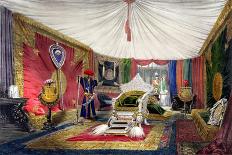 View of the Tented Room and Ivory Carved Throne-Peter Mabuse-Giclee Print