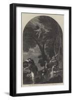 Peter Martyr, Lately Destroyed by Fire at Venice-Titian (Tiziano Vecelli)-Framed Giclee Print