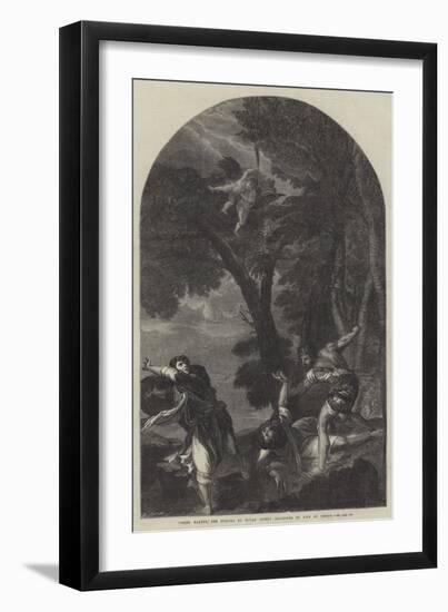 Peter Martyr, Lately Destroyed by Fire at Venice-Titian (Tiziano Vecelli)-Framed Giclee Print