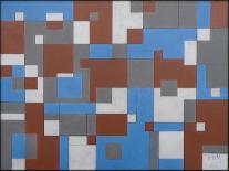 OVERLAYING RECTANGLES. 2021-Peter McClure-Giclee Print