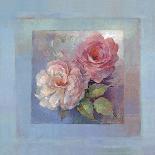 Roses on Blue IV-Peter McGowan-Art Print