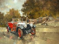 Whitehead's Ferrari Passing the Pavillion, Jersey-Peter Miller-Giclee Print