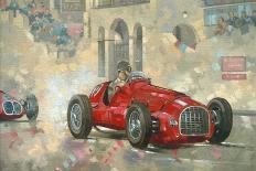 Whitehead's Ferrari Passing the Pavillion, Jersey-Peter Miller-Giclee Print