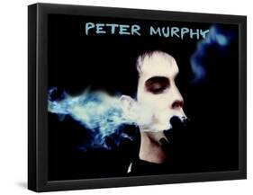 Peter Murphy - Smoke-null-Framed Poster