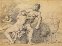 Venus and Adonis, 1631-Peter Oliver-Giclee Print