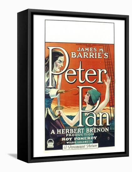 Peter Pan, 1924-null-Framed Stretched Canvas