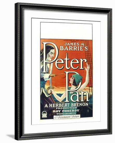 Peter Pan, 1924-null-Framed Art Print