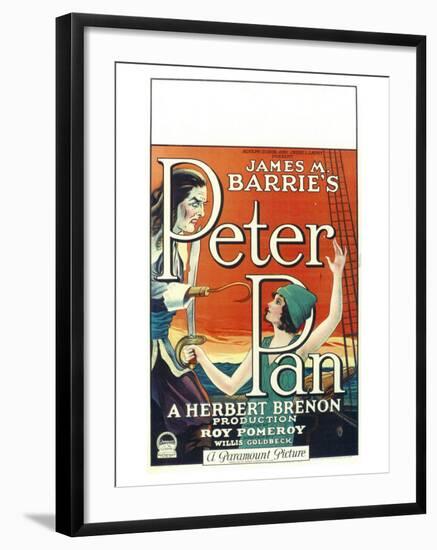 Peter Pan, 1924-null-Framed Art Print