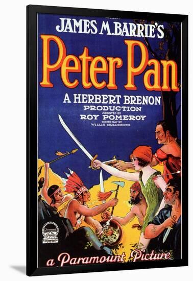 Peter Pan, 1924-null-Framed Art Print