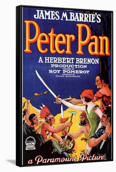 Peter Pan, 1924-null-Framed Stretched Canvas