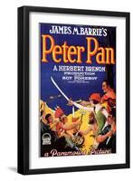 Peter Pan, 1924-null-Framed Art Print