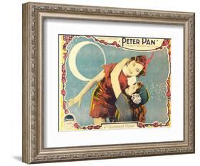 Peter Pan, 1924-null-Framed Art Print