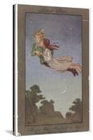Peter Pan and Wendy Fly to Never-Never Land-S. Barham-Stretched Canvas