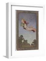 Peter Pan and Wendy Fly to Never-Never Land-S. Barham-Framed Photographic Print