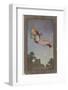 Peter Pan and Wendy Fly to Never-Never Land-S. Barham-Framed Photographic Print