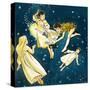 Peter Pan and Wendy-Nadir Quinto-Stretched Canvas