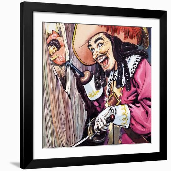 Peter Pan and Wendy-Nadir Quinto-Framed Giclee Print