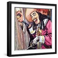 Peter Pan and Wendy-Nadir Quinto-Framed Giclee Print