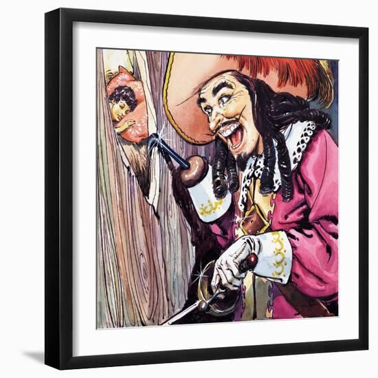 Peter Pan and Wendy-Nadir Quinto-Framed Giclee Print