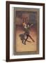 Peter Pan Dances with His Own Shadow-null-Framed Photographic Print