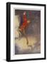 Peter Pan Dances with His Shadow-Alice B. Woodward-Framed Photographic Print
