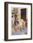 Peter Pan, Michael Rides on the Back of the Dog Nana-Alice B. Woodward-Framed Photographic Print