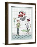 Peter Pan Print A-Effie Zafiropoulou-Framed Giclee Print