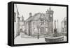 Peter Pan Statue, Kirriemuir, Scotland-Vincent Booth-Framed Stretched Canvas