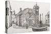 Peter Pan Statue, Kirriemuir, Scotland-Vincent Booth-Stretched Canvas