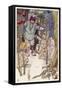 Peter Pan, The Lost Boys-Alice B. Woodward-Framed Stretched Canvas