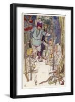 Peter Pan, The Lost Boys-Alice B. Woodward-Framed Art Print