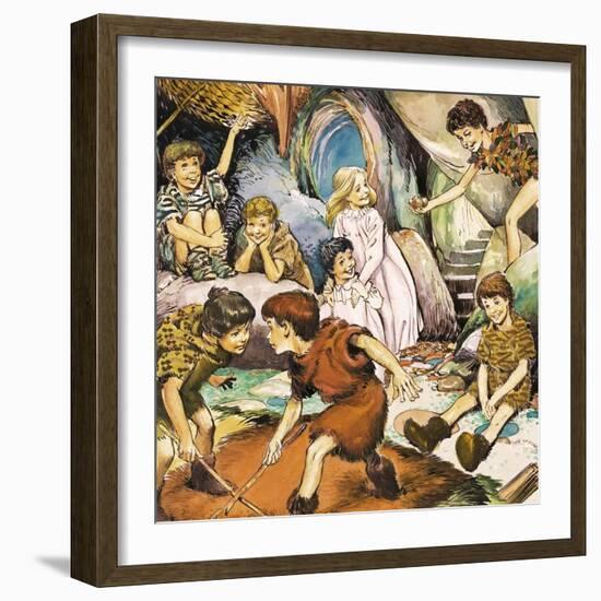 Peter Pan-Nadir Quinto-Framed Giclee Print